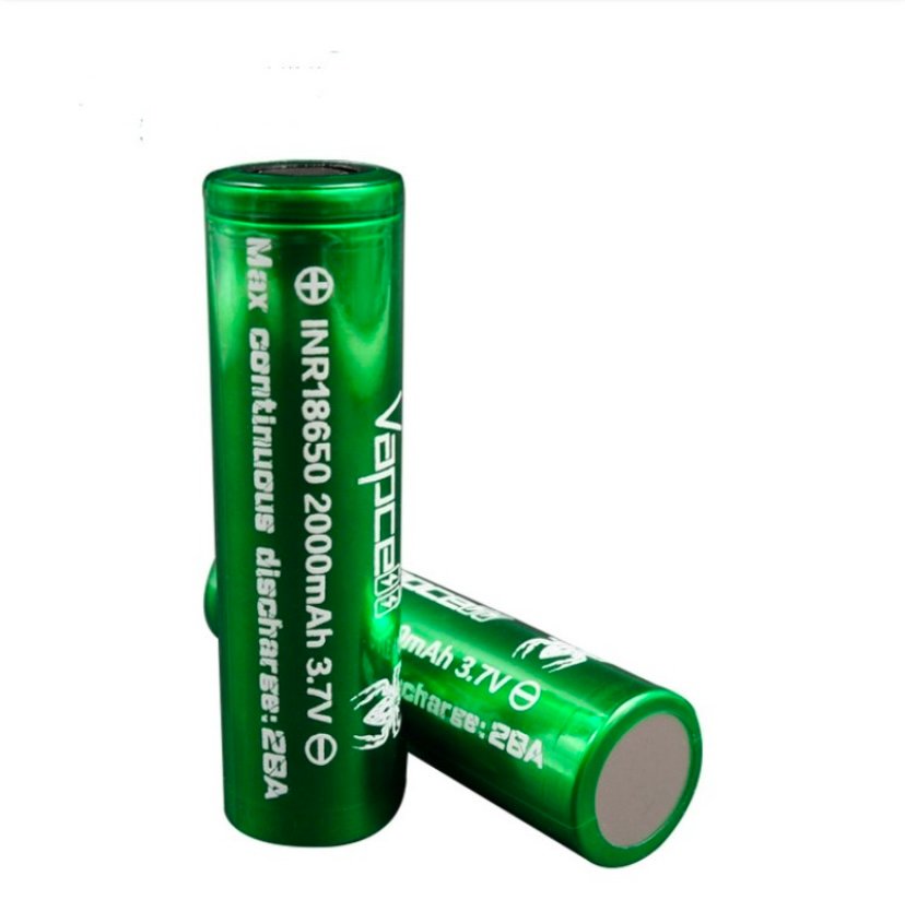 Vapcell INR 18650 Battery 3.7V 28A 2000mAh 1pc - Image 3