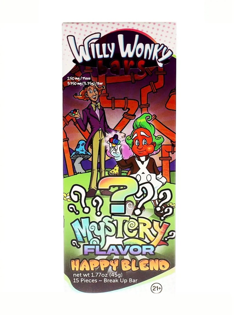 Mystery Willy Wonky Happy Blend Bars