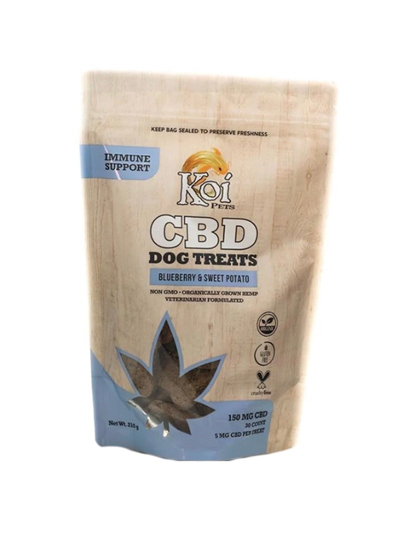 Koi CBD Dog Treats 150 mg (Green Apple & Peanut Butter) - Image 4