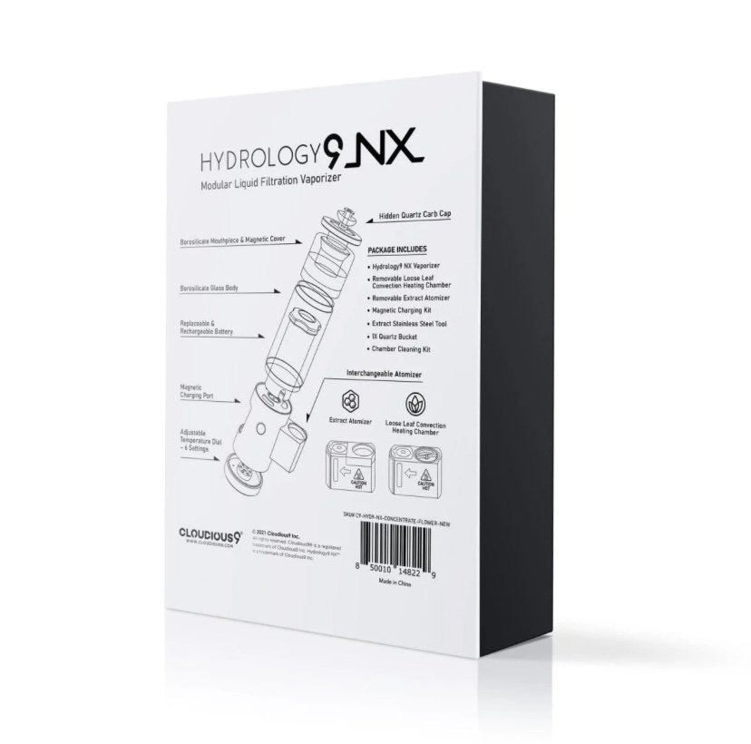 Cloudious9 Hydrology9 NX Flower & Concentrate Vaporizer - Image 15