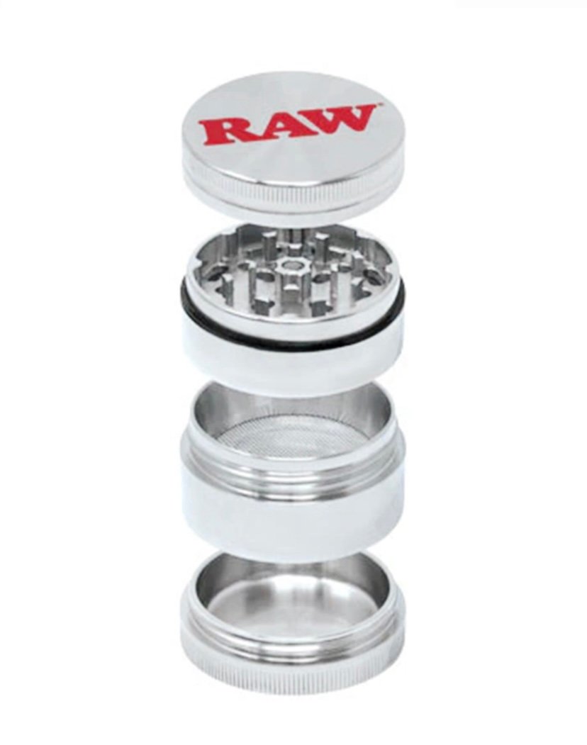 RAW Stainless Steel 4-Piece 60mm Shredder - Image 2