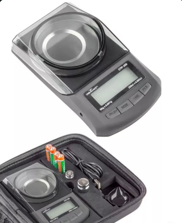 CTP-250 ON BALANCE PRECISION 50G X 0.001G DIGITAL SCALES - Image 2