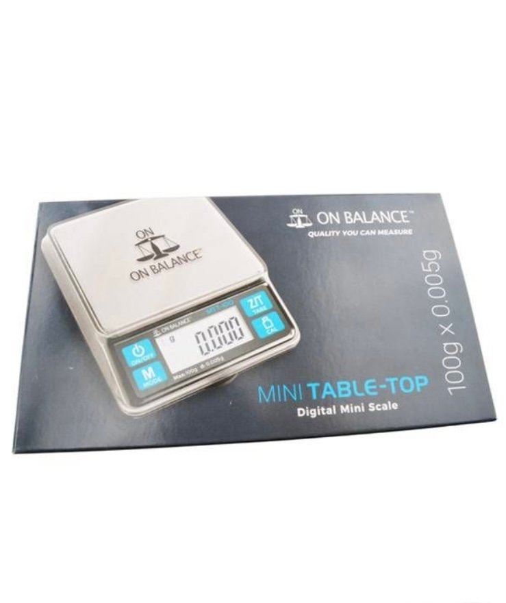 ON BALANCE MTT-100 SCALES - 100G / 0.005G - Image 2