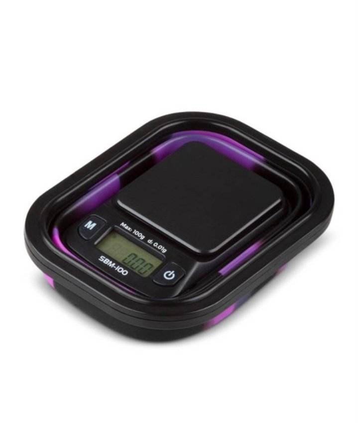 PINK MINI SILICONE BOWL DIGITAL SCALE 100G X 0.01G - Image 4