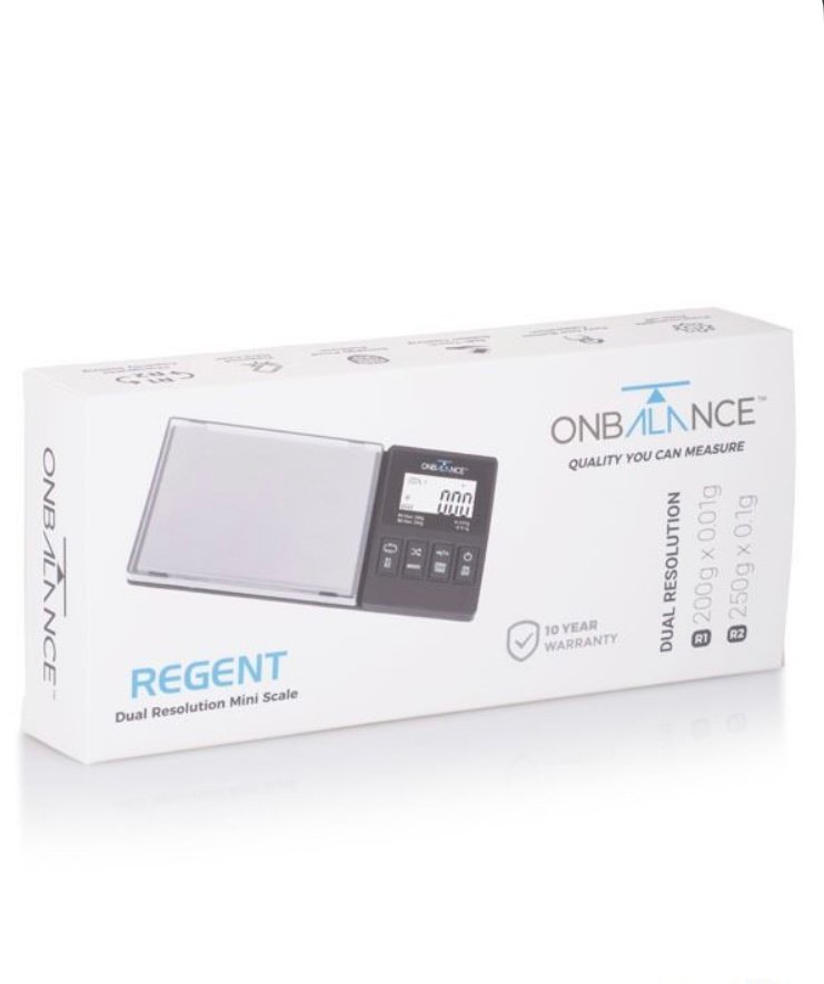 ON BALANCE REGENT DUAL RESOLUTION DIGITAL SCALE 200G X 0.01G - Image 8