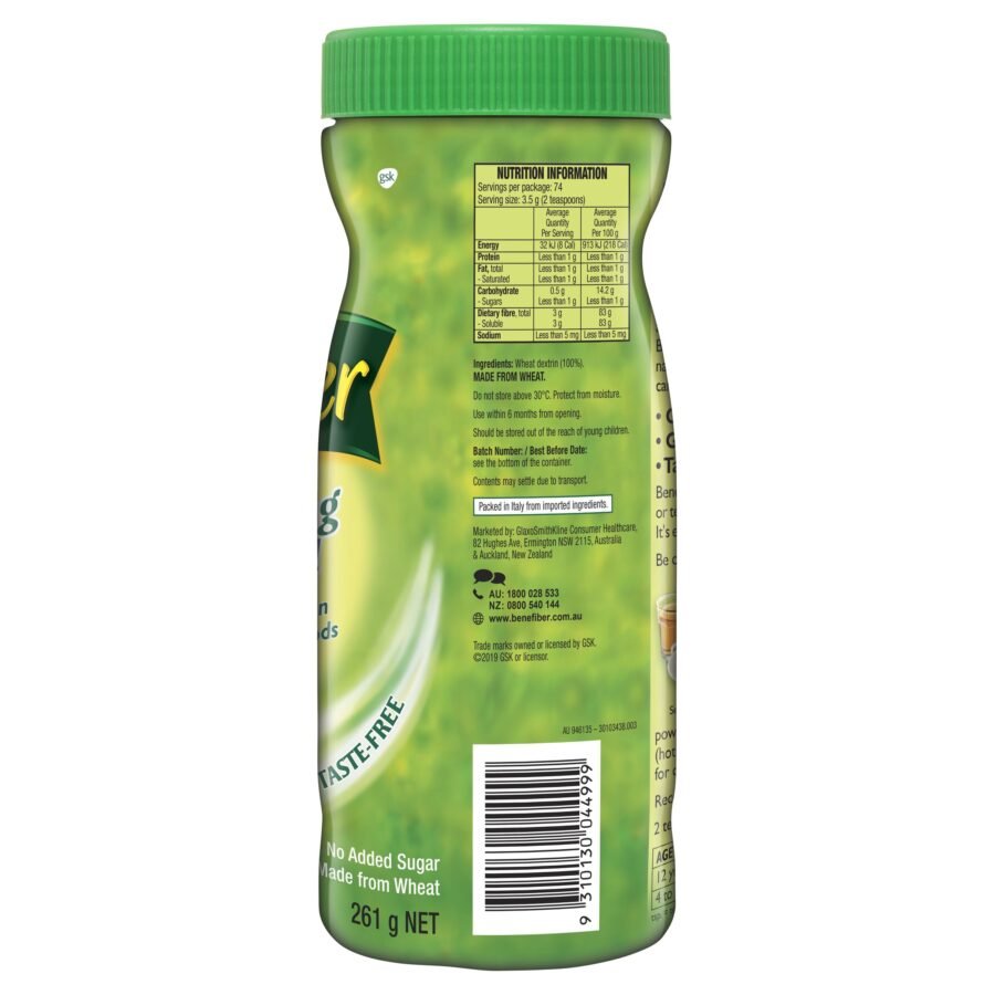 Benefiber 261g – Unflavoured - Image 2