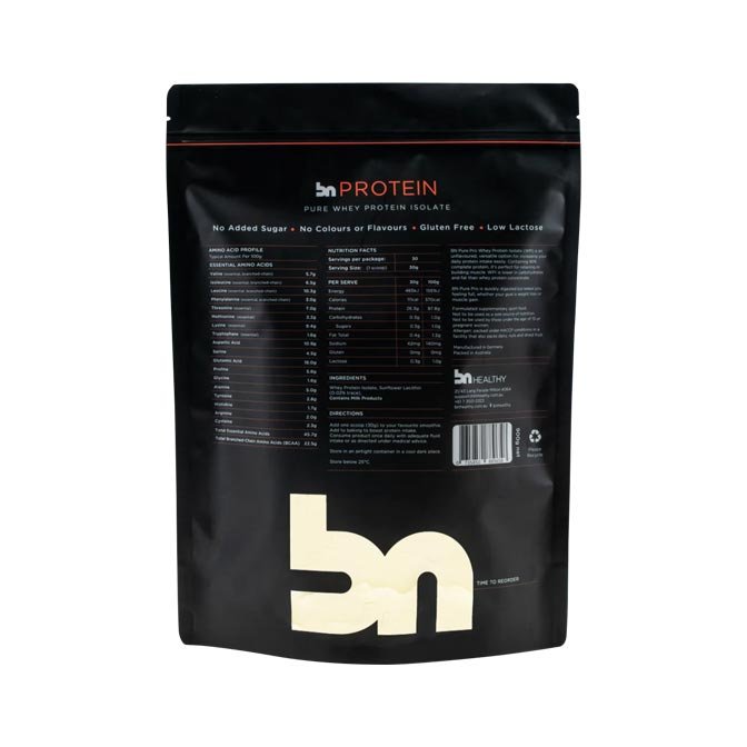 BN Pure Pro by BN Healthy – Whey Protein Isolate 900g Unflavoured - Image 2