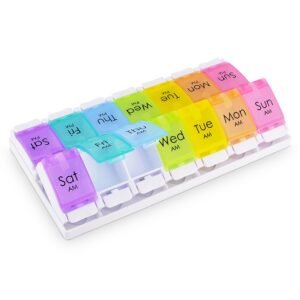 7 Day AM & PM Pill Box Tablet Organiser