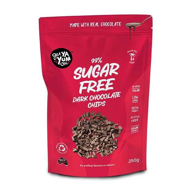 Sugar Free Chocolate Chips 250g by Get Ya Yum On - Image 2
