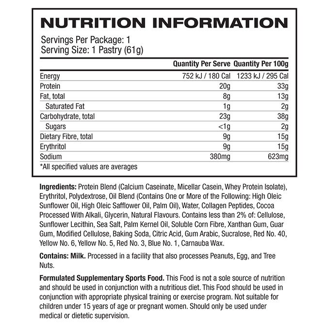 Protein Pastry by Legendary Foods 61g (Box of 10) - Image 2